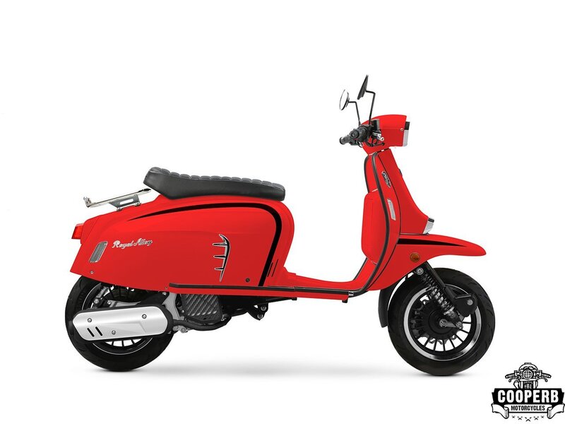 ROYAL ALLOY E5+ .125 SCOOTER AUTOMATIC PETROL
