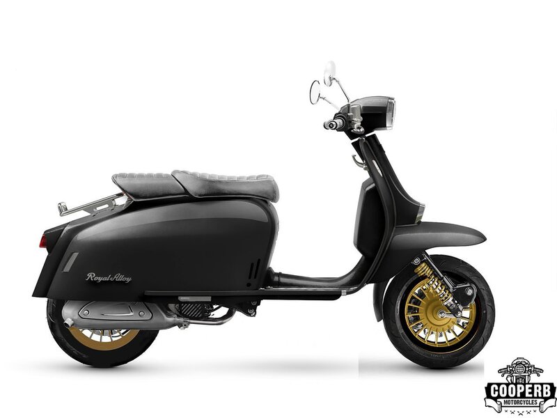 ROYAL ALLOY E5+ SCOOTER .125 AUTOMATIC PETROL