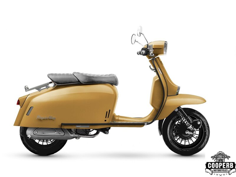 ROYAL ALLOY E5+ SCOOTER .125 AUTOMATIC PETROL