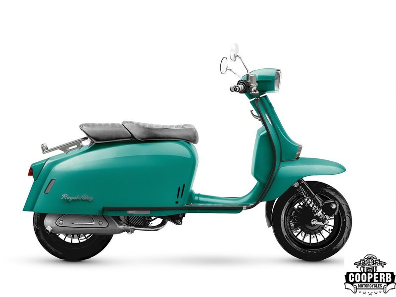ROYAL ALLOY E5+ SCOOTER .125 AUTOMATIC PETROL