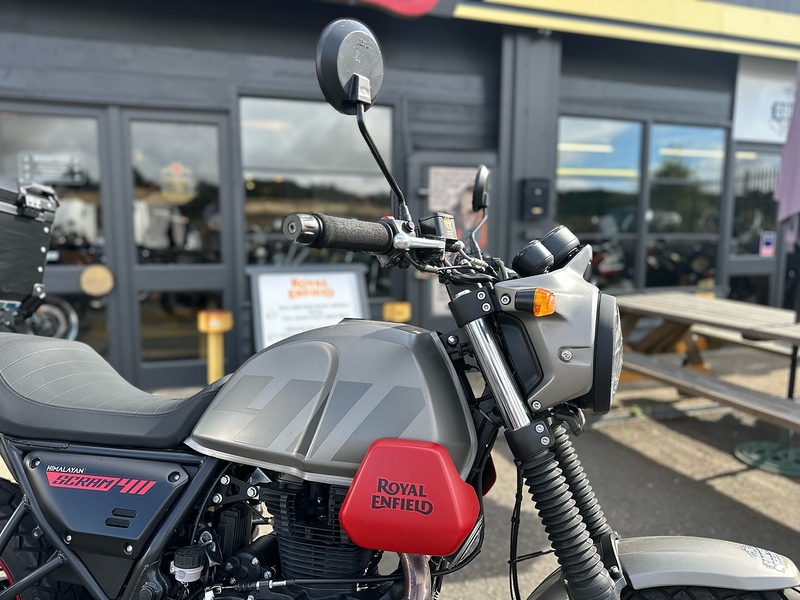 Royal Enfield 2022 Royal Enfield Scram 411 Just 4480 Miles From New