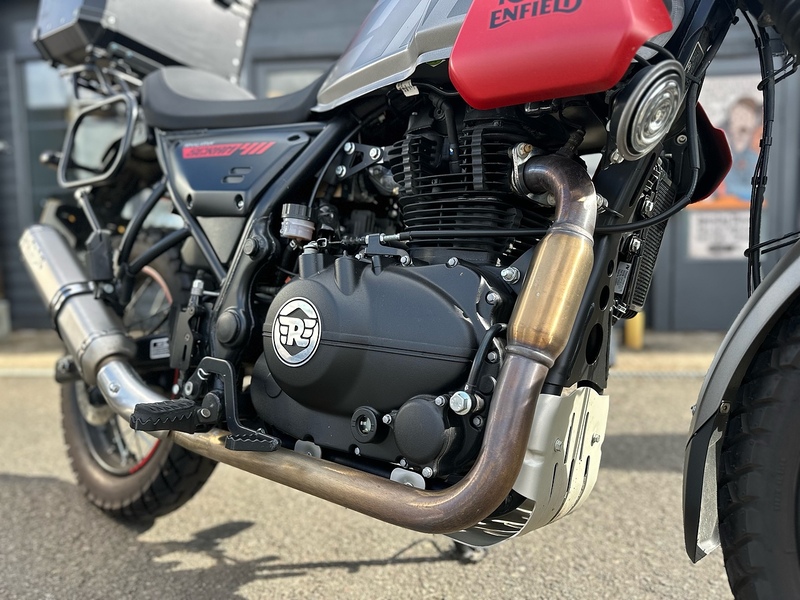 Royal Enfield 2022 Royal Enfield Scram 411 Just 4480 Miles From New