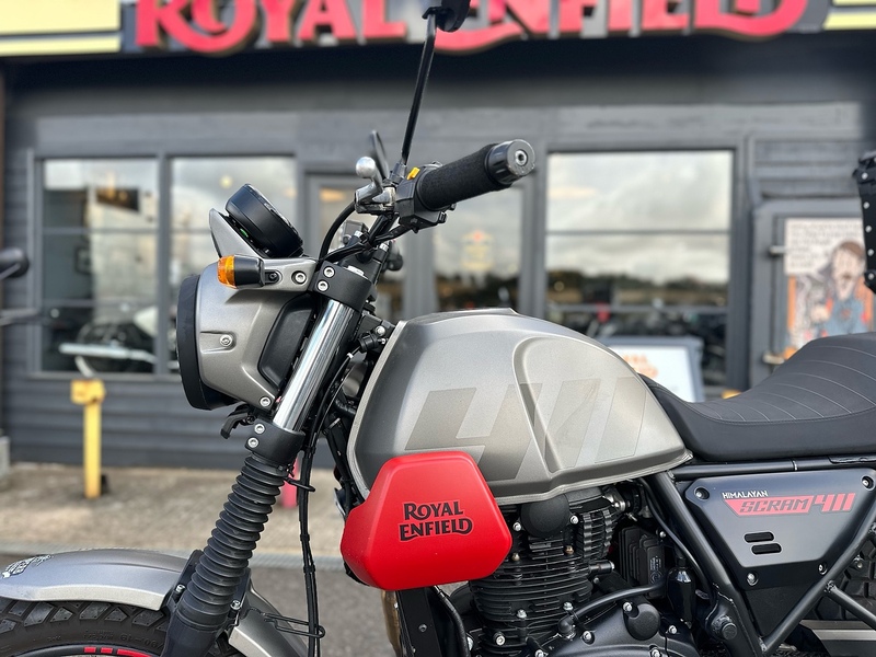 Royal Enfield 2022 Royal Enfield Scram 411 Just 4480 Miles From New