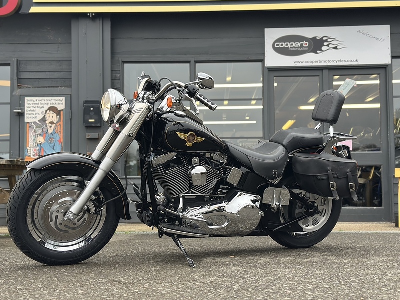 Harley-Davidson 2005 HARLEY DAVIDSON 1550 FATBOY ANNIVERSARY 14196 MILES