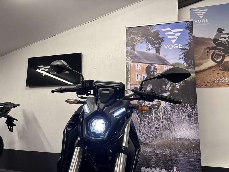 Voge 2025 Voge R125 Black Just 233 Miles From New