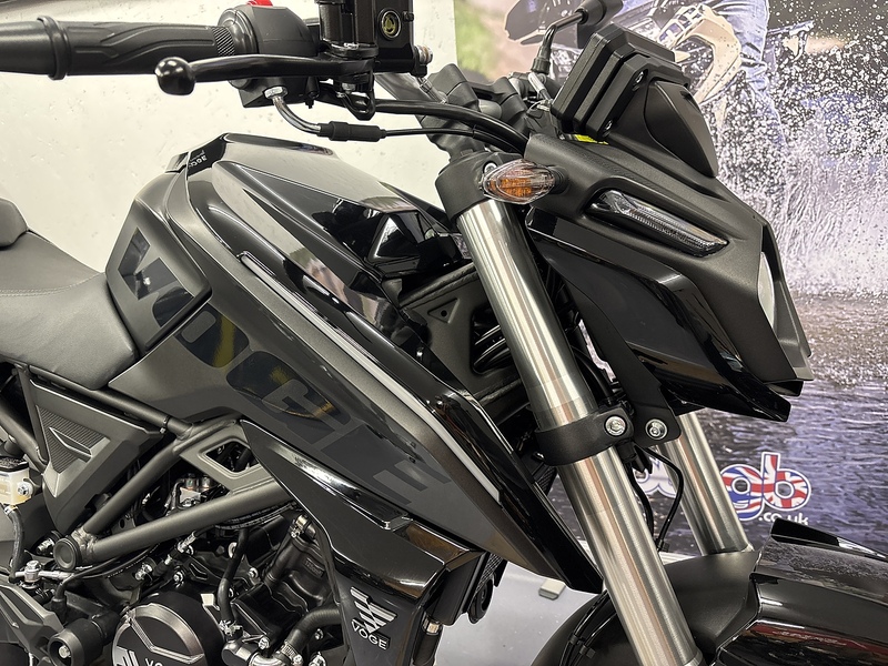 Voge 2025 Voge R125 Black Just 233 Miles From New