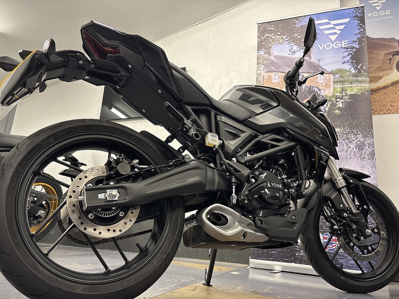 Voge 2025 Voge R125 Black Just 233 Miles From New