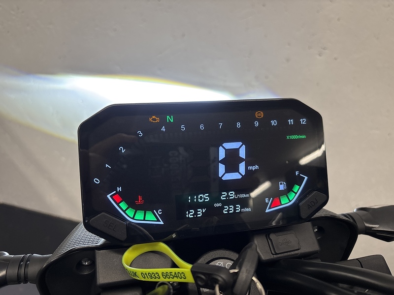 Voge 2025 Voge R125 Black Just 233 Miles From New