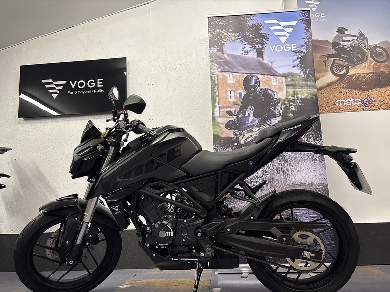 Voge 2025 Voge R125 Black Just 233 Miles From New