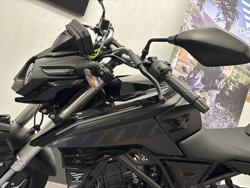 Voge 2025 Voge R125 Black Just 233 Miles From New