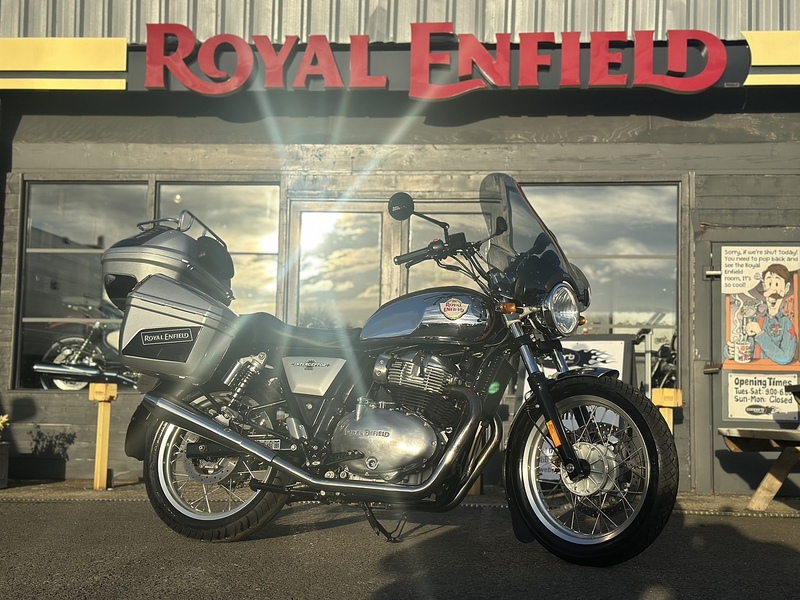 Royal Enfield 2020 INTERCEPTOR 10303 MILES FSH FULL LUGGAGE & MORE
