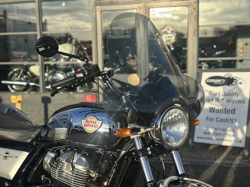 Royal Enfield 2020 INTERCEPTOR 10303 MILES FSH FULL LUGGAGE & MORE