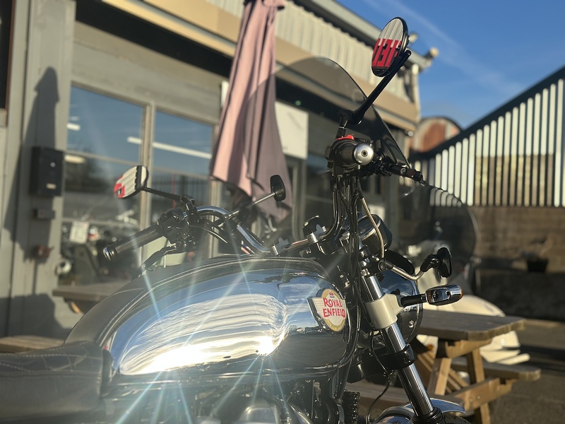 Royal Enfield 2020 INTERCEPTOR 10303 MILES FSH FULL LUGGAGE & MORE