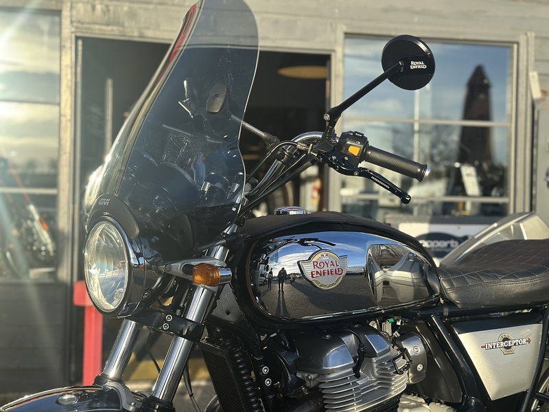 Royal Enfield 2020 INTERCEPTOR 10303 MILES FSH FULL LUGGAGE & MORE
