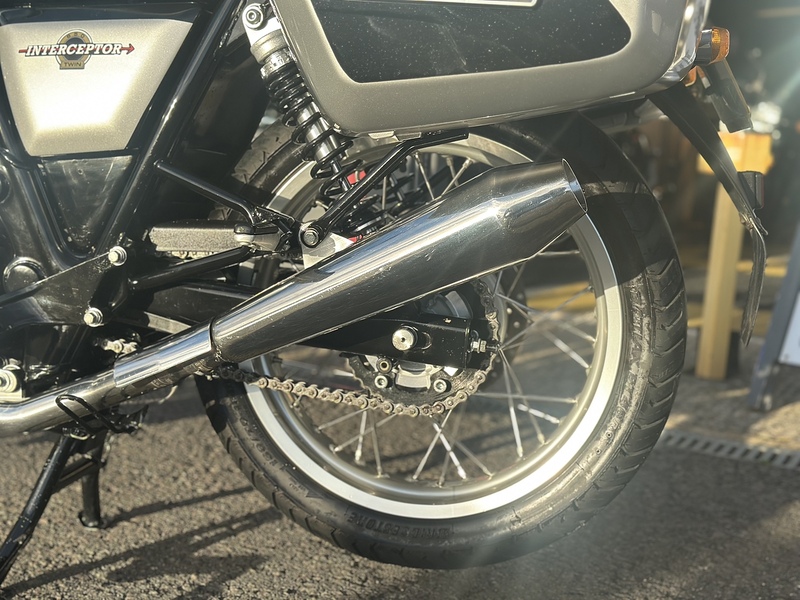 Royal Enfield 2020 INTERCEPTOR 10303 MILES FSH FULL LUGGAGE & MORE