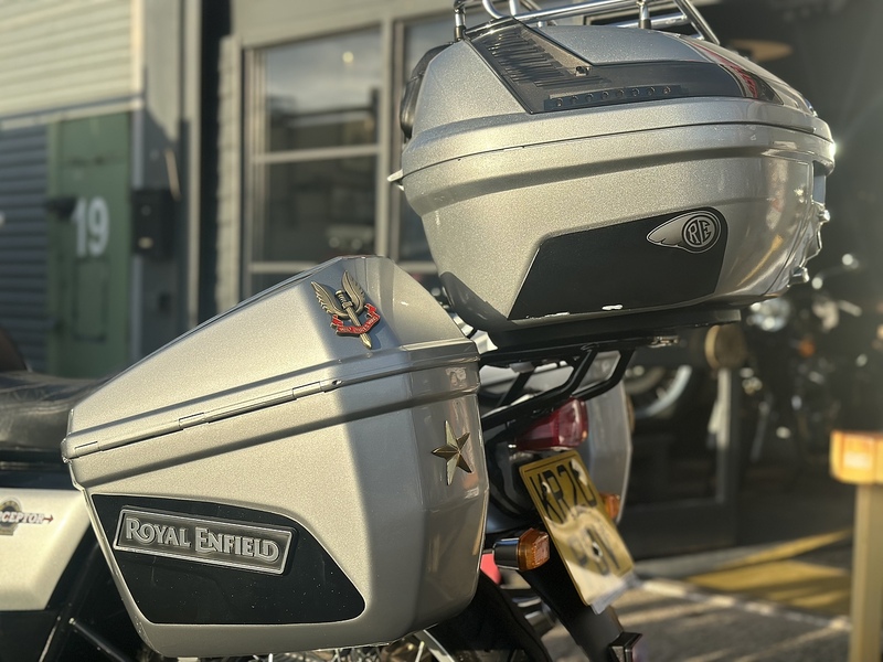 Royal Enfield 2020 INTERCEPTOR 10303 MILES FSH FULL LUGGAGE & MORE