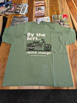 By The Left T Shirt Green XXL