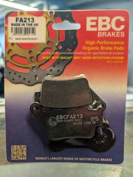 BRAKE PADS STD EBC FA213