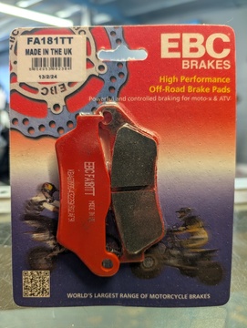 BRAKE PADS STD EBC FA181TT