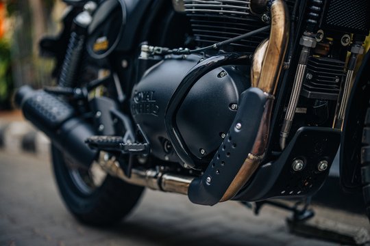 COMPACT ENGINE GUARD, BLK, V2 - BEAR 650