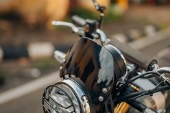 BLACK PAINTED INSTRUMENT COWL Image 2