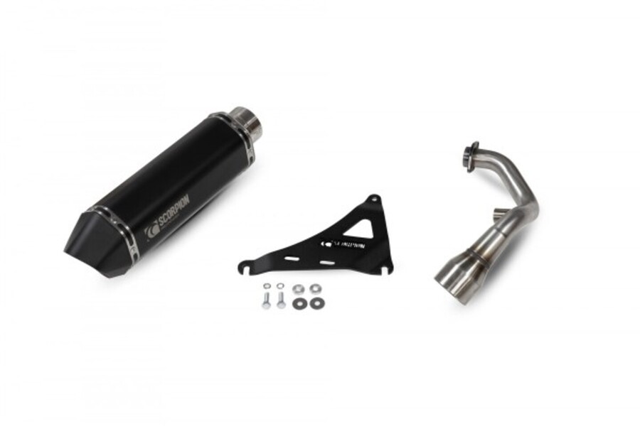 ROYAL ALLOY GP/TG 300 E5 LC BLACK SCORPION EXHAUST Image 3