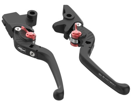 Evotech Evo Folding Clutch and Brake Lever Set - Royal Enfield Himalayan 450 (2024+)