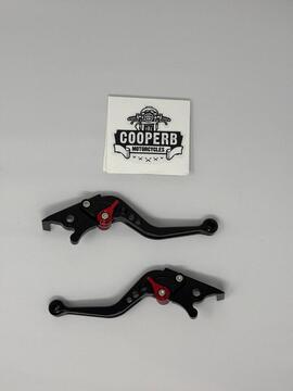 ROYAL ALLOY ADJUSTABLE LEVERS BLACK/RED