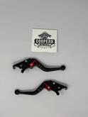 ROYAL ALLOY ADJUSTABLE LEVERS BLACK/RED Image 1