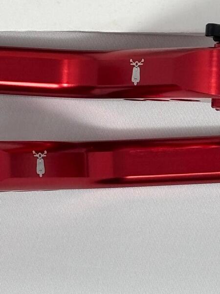 ROYAL ALLOY ADJUSTABLE LEVERS RED Image 2