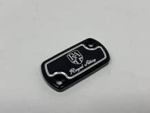 ROYAL ALLOY MASTER CYLINDER COVERS BLACK Image 1