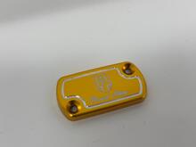 ROYAL ALLOY MASTER CYLINDER COVERS GOLD Image 2