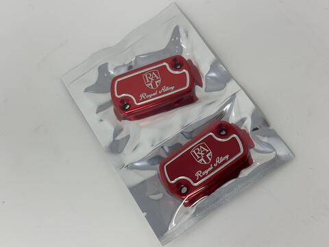 ROYAL ALLOY MASTER CYLINDER COVER RED
