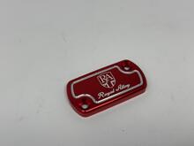 ROYAL ALLOY MASTER CYLINDER COVER RED Image 2