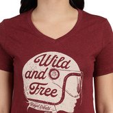 WILD &amp; FREE MELANGE TS RED Image 3