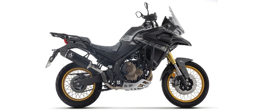 Voge DS625X ARROW Indy Race aluminium "Dark" silencer with carby end cap