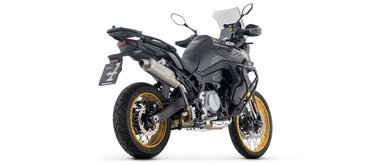 VOGE DS900X ARROW INDY RACE EVO ALUMINIUM "DARK" SILENCER, CARBY END CAP Image 2