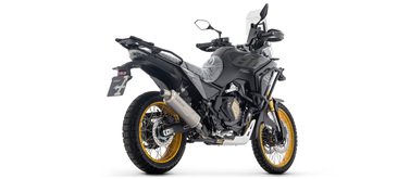 VOGE DS800X RALLY ARROW INDY RACE EVO ALUMINIUM "DARK" SILENCER WITH CARBY END CAP Image 4