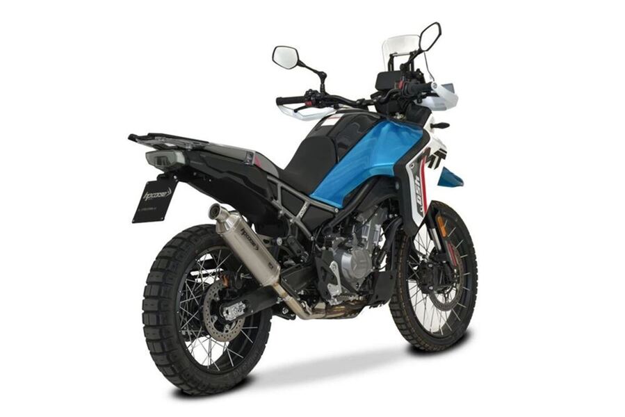 HP CORSE SP-2 SHORT TITANIUM EXHAUST CFMOTO 450 MT Image 3
