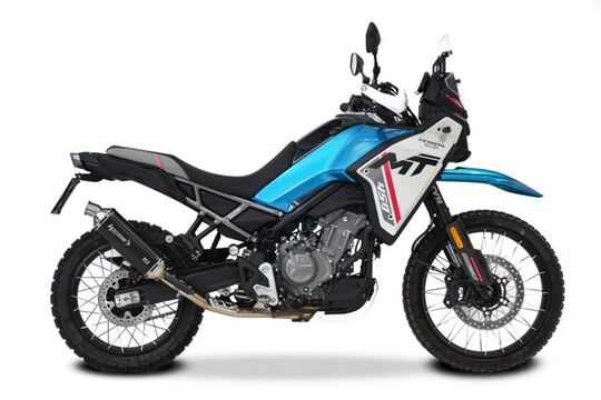 HP CORSE SP-2 SHORT BLACK TITANIUM EXHAUST CFMOTO 450 MT