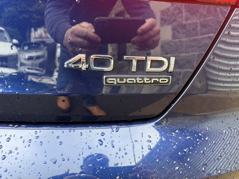 Audi 2.0 TDI 40 Black Edition Saloon 4dr Diesel S Tronic quattro Euro 6 (s/s) (204 ps)