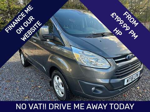 Ford Transit Custom 1.0T EcoBoost ST-Line Hatchback 3dr Petrol Manual Euro 6 (s/s) (140 ps)