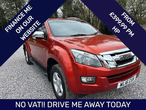 Isuzu D-Max 1.9 TD Utah Pickup Double Cab 4dr Diesel Auto 4WD Euro 6 (164 ps)