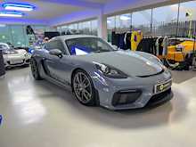 PORSCHE CAYMAN GT4 FINISHED IN ARTIC GREY