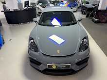 PORSCHE CAYMAN GT4 FINISHED IN ARTIC GREY