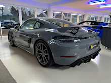 PORSCHE CAYMAN GT4 FINISHED IN ARTIC GREY