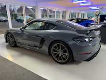 PORSCHE CAYMAN GT4 FINISHED IN ARTIC GREY
