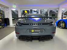 PORSCHE CAYMAN GT4 FINISHED IN ARTIC GREY