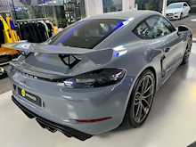 PORSCHE CAYMAN GT4 FINISHED IN ARTIC GREY