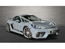 PORSCHE CAYMAN GT4 FINISHED IN ARTIC GREY